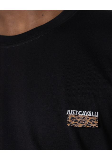 T-shirt con logo JUST CAVALLI | T-shirt | 78OAHE11 CJ110899